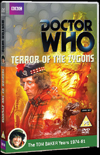 DOCTOR WHO TERROR OF THE ZYGONS DVD cover sleeve
