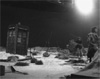 DOCTOR WHO - AN UNEARTHLY CHILD - The TARDIS lands amid a barren land