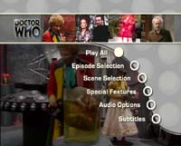 DOCTOR WHO - THE MARK OF THE RANI - DVD GRAPHICS MENU