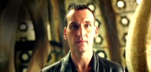 CHRISTOPHER ECCLESTON as THE DOCTOR in DOCTOR WHO