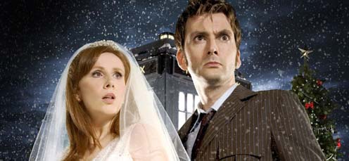DOCTOR WHO - DAVID TENNANT and CATHERINE TATE in THE RUNAWAY BRIDE