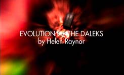 DOCTOR WHO - EVOLUTION OF THE DALEKS