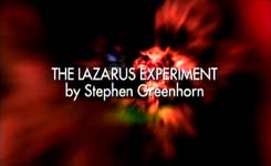DOCTOR WHO - THE LAZARUS EXPERIMENT by STPEHEN GREENHORN