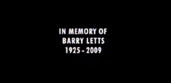 DOCTOR WHO - THE WATER OF MARS - DEDICATED TO BARRY LETTS