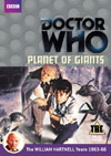 DOCTOR WHO PLANET OF GIANTS DVD cover