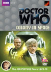 DOCTOR WHO COLONY IN SPACE DVD COVER