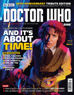 DOCTOR WHO MAGAZINE cover