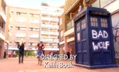 ALIENS OF LONDON Directed by Keith Boak