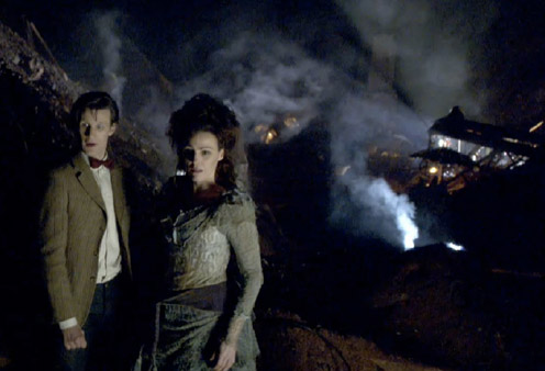 (C) DOCTOR WHO The Doctor and Idris