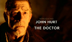 DOCTOR WHO Jon Hurt is the Doctor photo